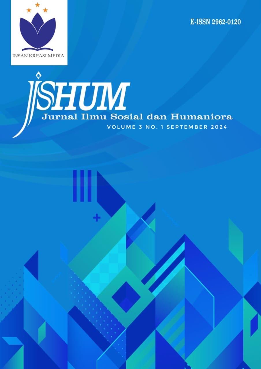 					View Vol. 3 No. 1 (2024): September (JISHUM Jurnal Ilmu Sosial dan Humaniora)
				