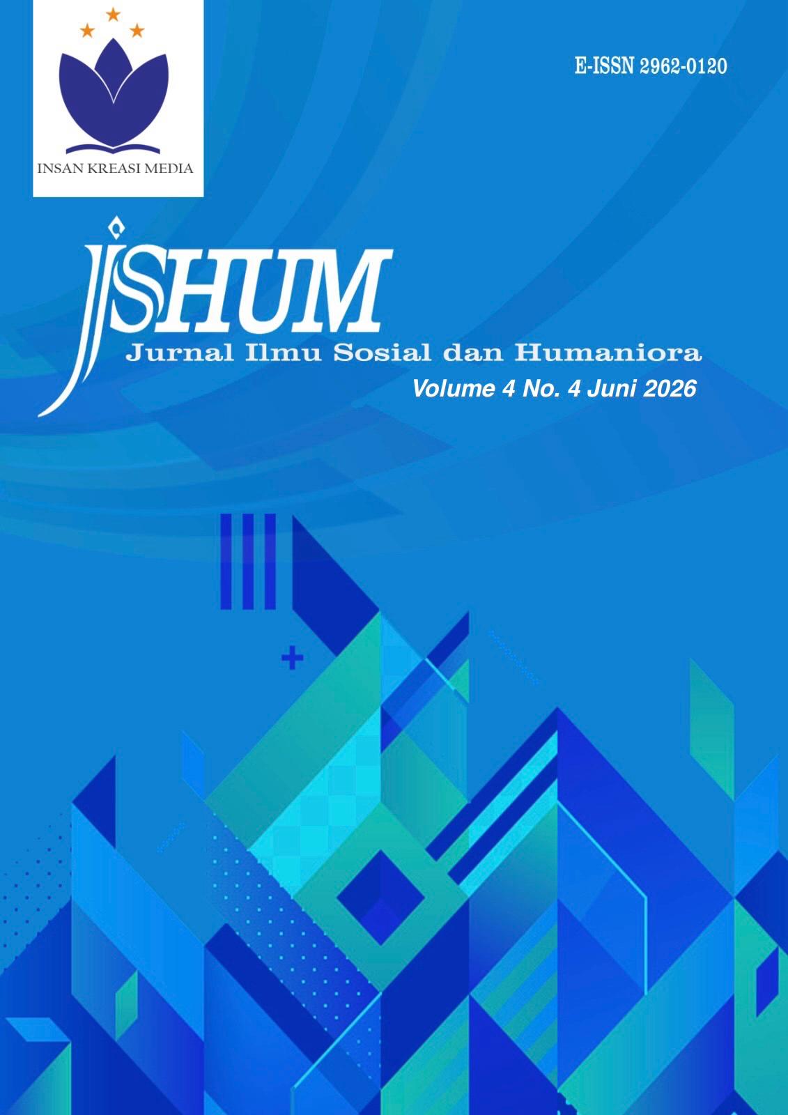 					View Vol. 4 No. 4 (2026): Jurnal Ilmu Sosial dan Humaniora (Juni)
				